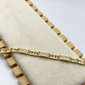 Bratara placata cu aur 18k