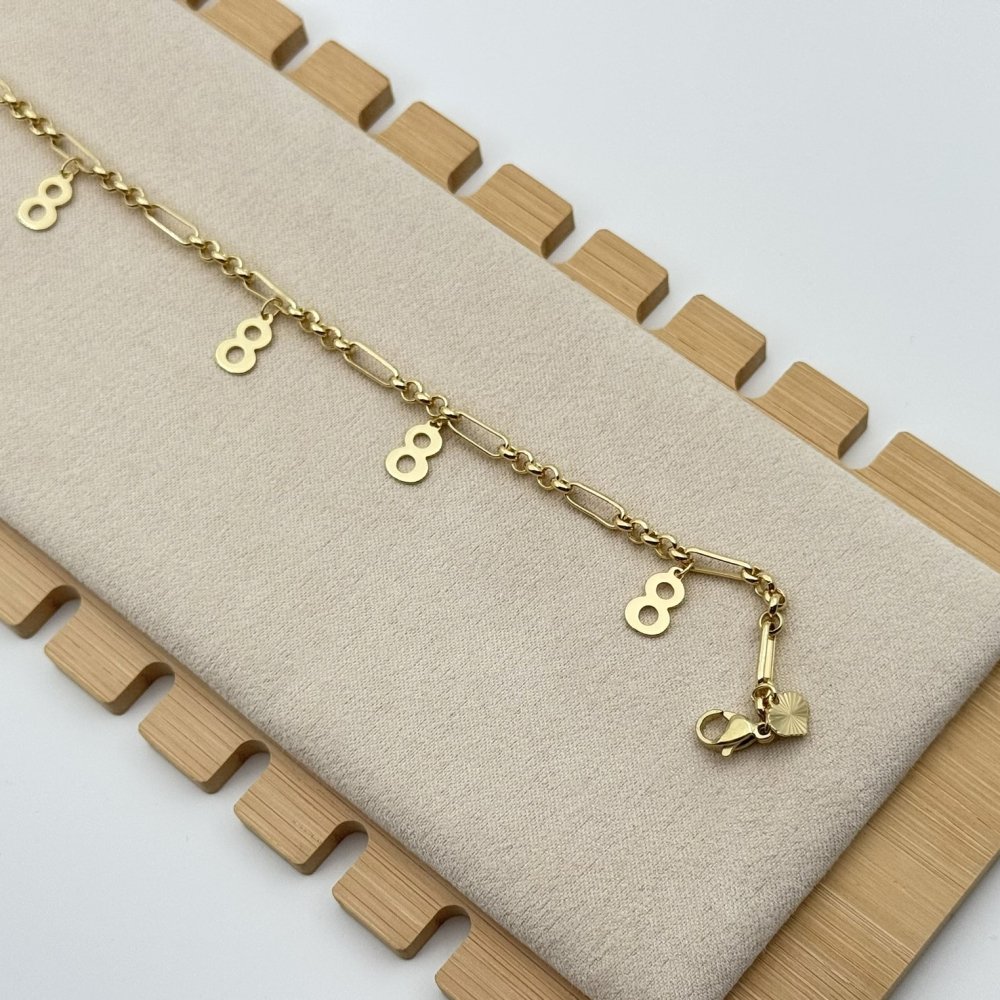 Bratara placata cu aur 18k