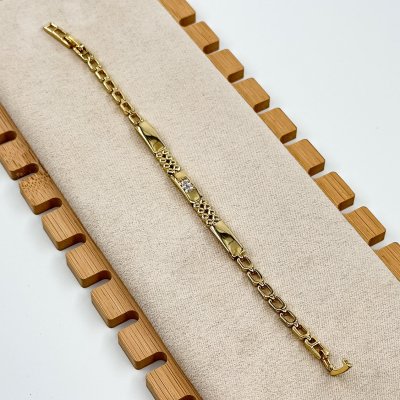 Bratara placata cu aur 18k