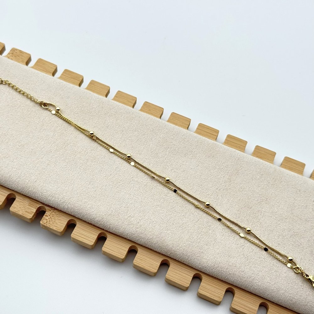 Bratara placata cu aur 18k