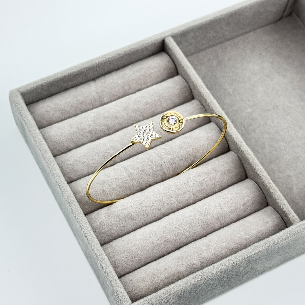 Bratara placata cu aur 18k Bratara placata cu aur 18k