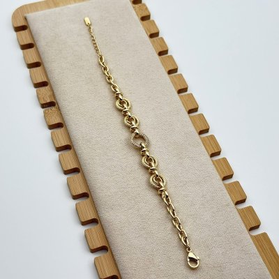 Bratara placata cu aur 18k