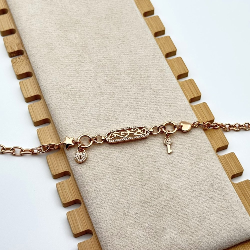 Bratara placata cu aur 18k