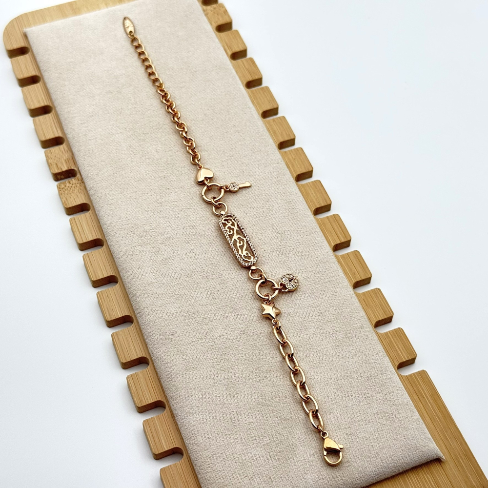 Bratara placata cu aur 18k