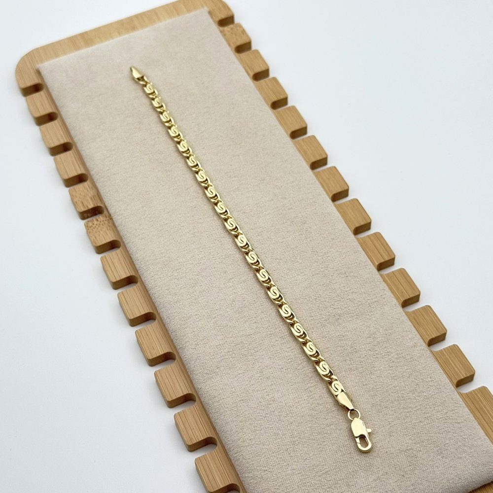 Bratara placata cu aur 18k