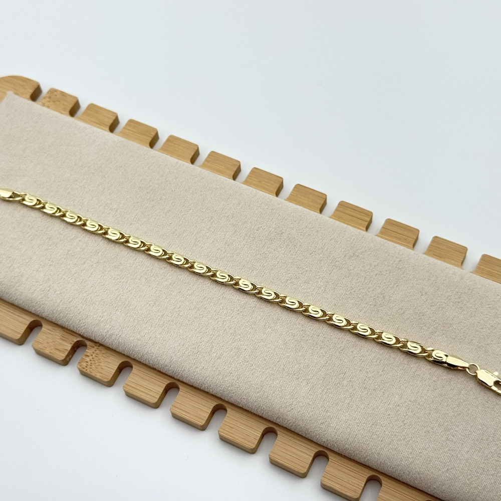 Bratara placata cu aur 18k