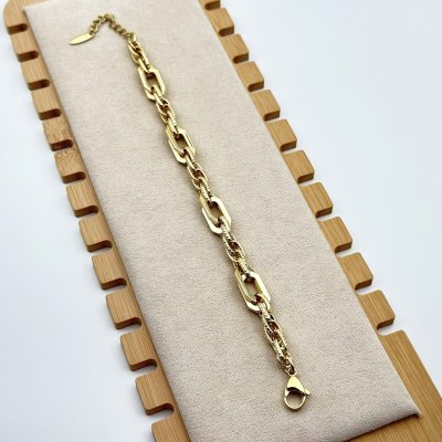Bratara placata cu aur 18k