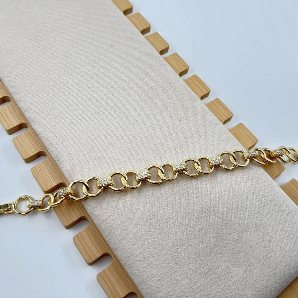 Bratara placata cu aur 18k Bratara placata cu aur 18k