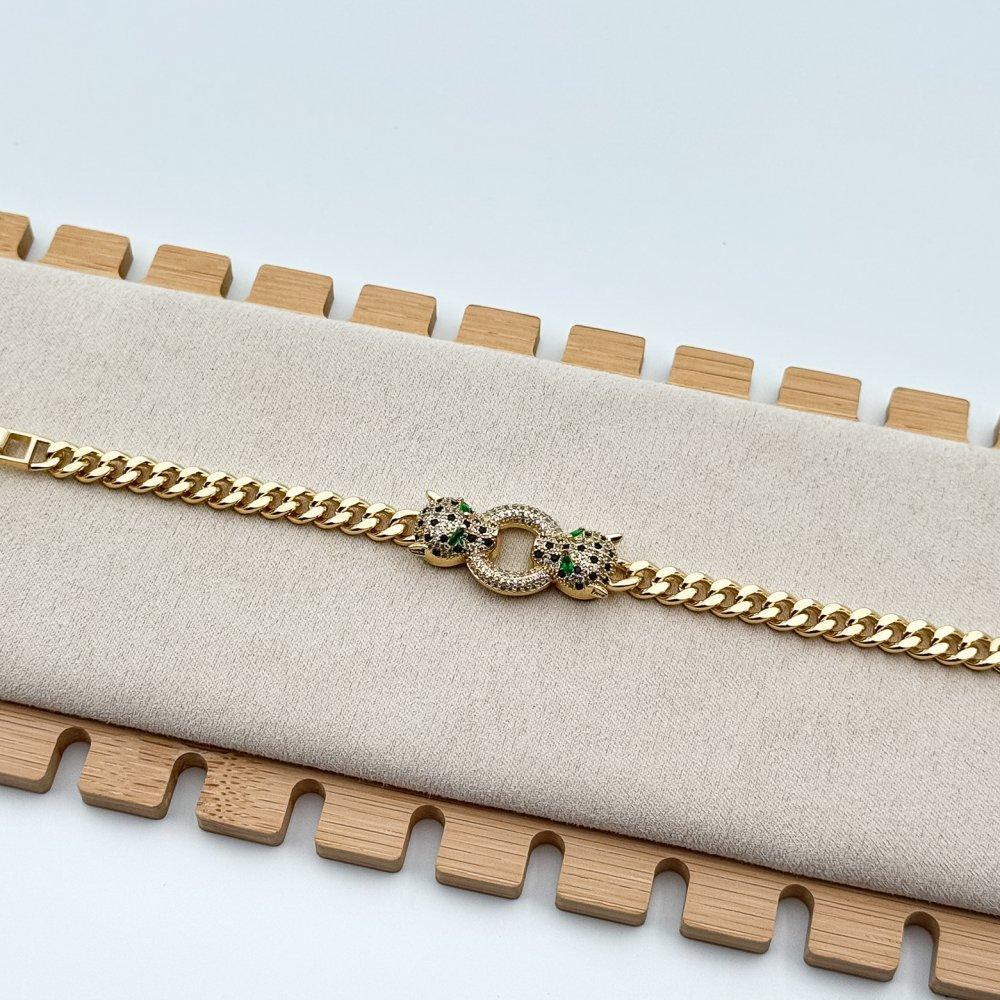Bratara placata cu aur 18k