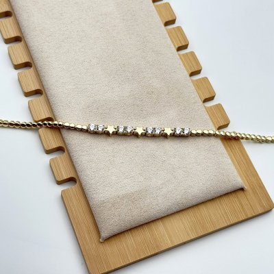 Bratara placata cu aur 18k