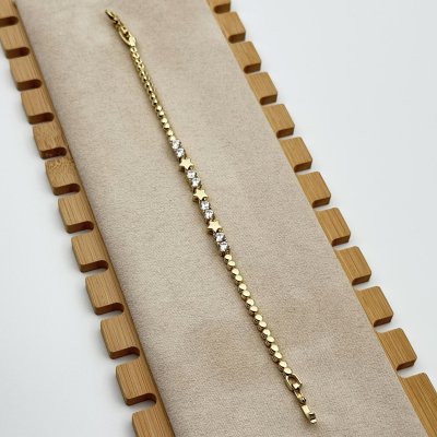 Bratara placata cu aur 18k