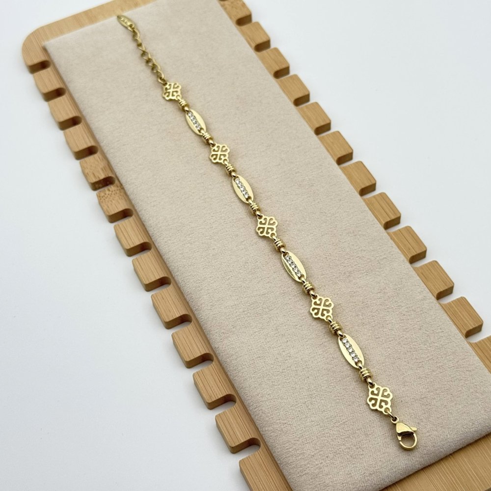 Bratara placata cu aur 18k