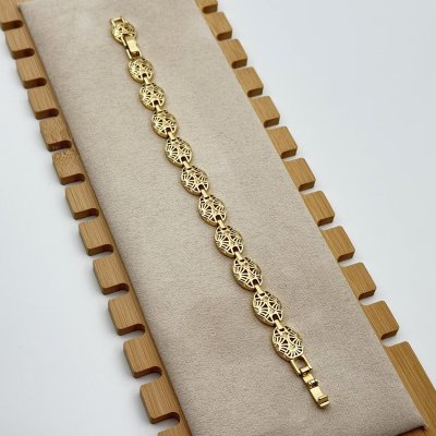 Bratara placata cu aur 18k