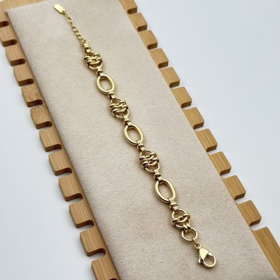 Bratara placata cu aur 18k