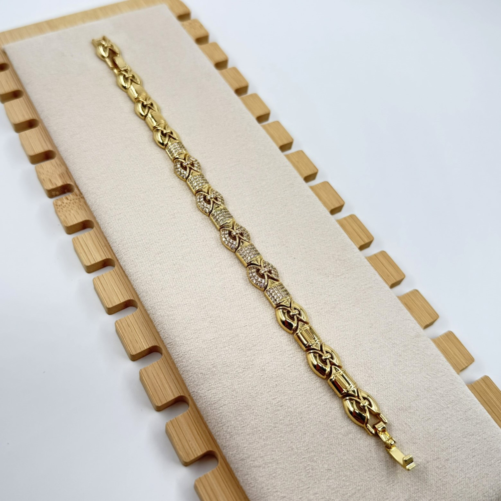 Bratara placata cu aur 18k Bratara placata cu aur 18k