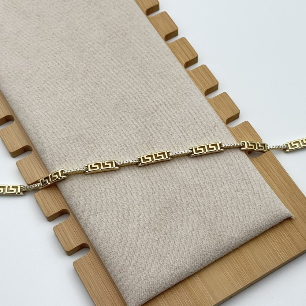 Bratara placata cu aur 18k