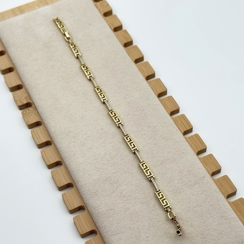 Bratara placata cu aur 18k