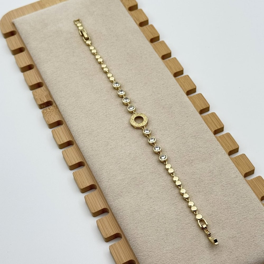 Bratara placata cu aur 18k