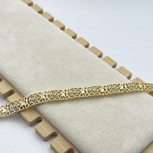 Bratara placata cu aur 18k