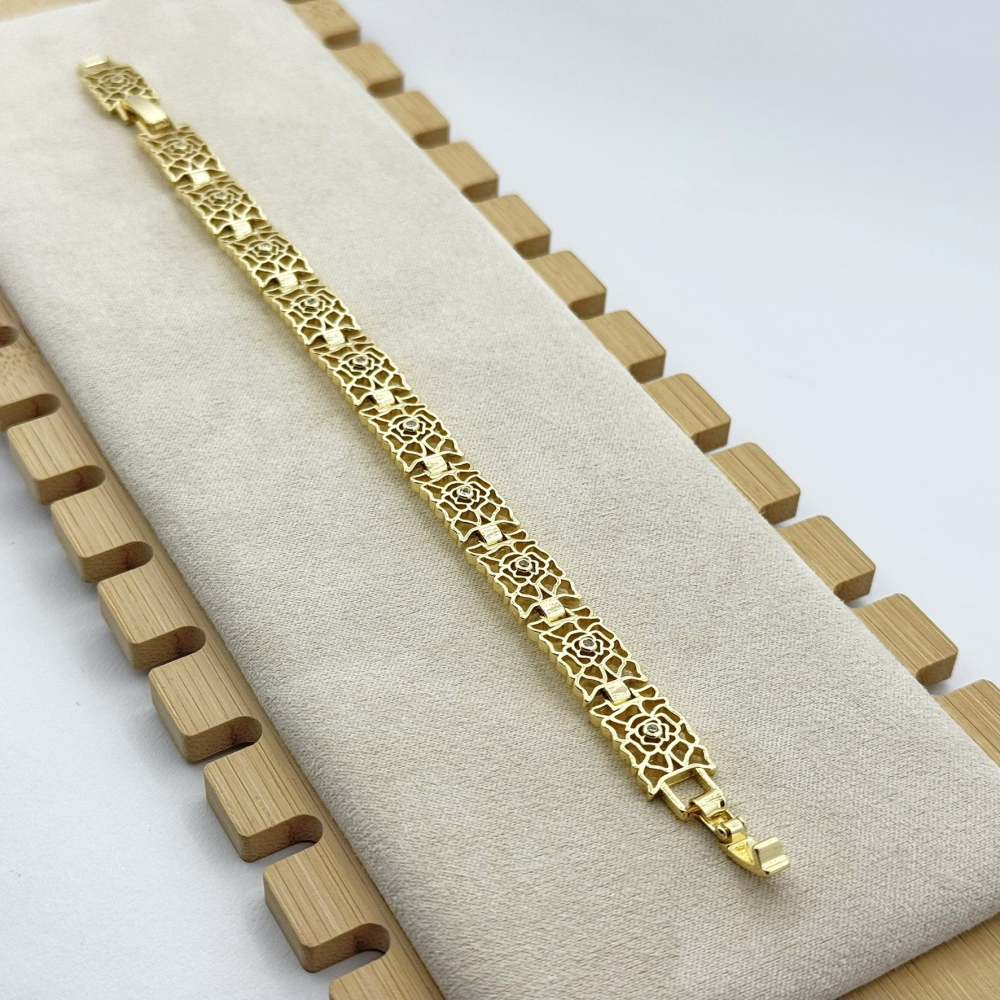 Bratara placata cu aur 18k