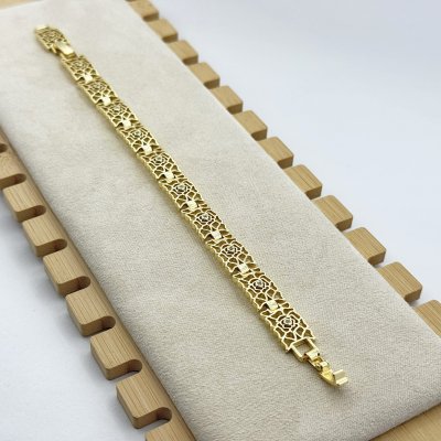 Bratara placata cu aur 18k