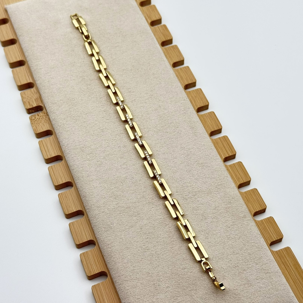 Bratara placata cu aur 18k
