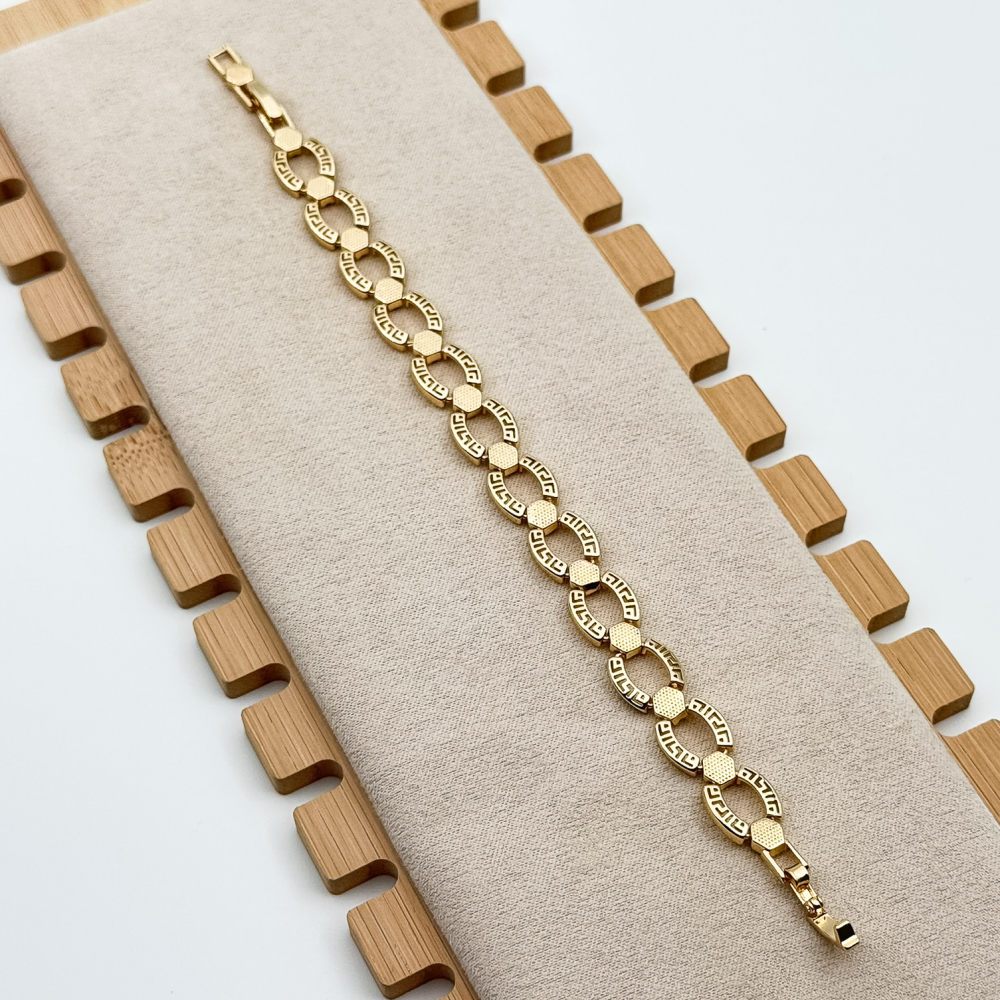 Bratara placata cu aur 18k