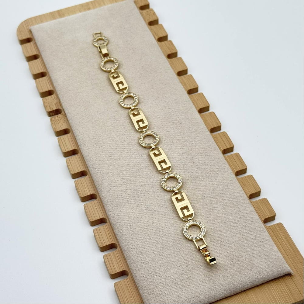 Bratara placata cu aur 18k