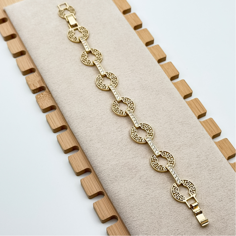 Bratara placata cu aur 18k