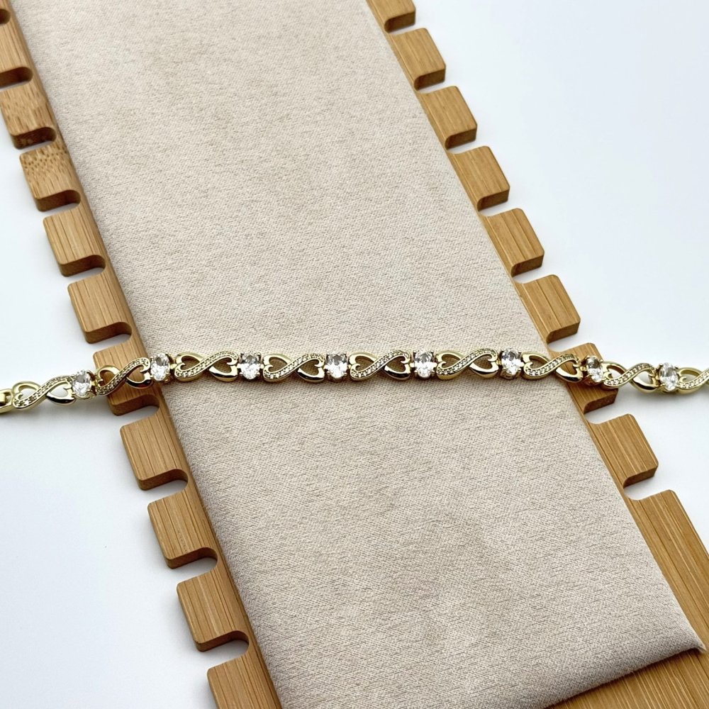 Bratara placata cu aur 18k