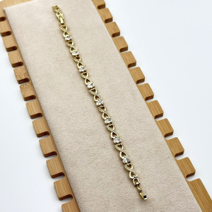 Bratara placata cu aur 18k