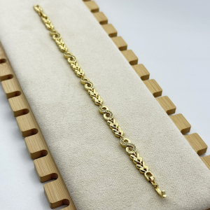 Bratara placata cu aur 18k