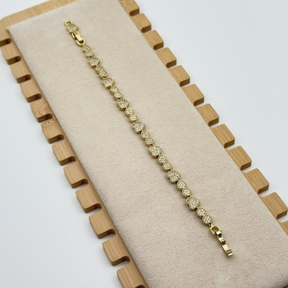 Bratara placata cu aur 18k