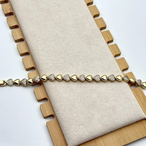 Bratara placata cu aur 18k Bratara placata cu aur 18k