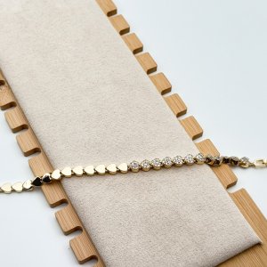 Bratara placata cu aur 18k