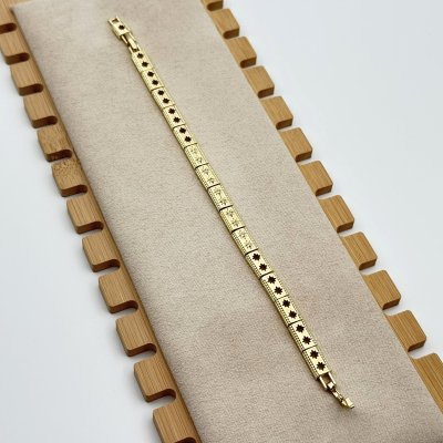 Bratara placata cu aur 18k