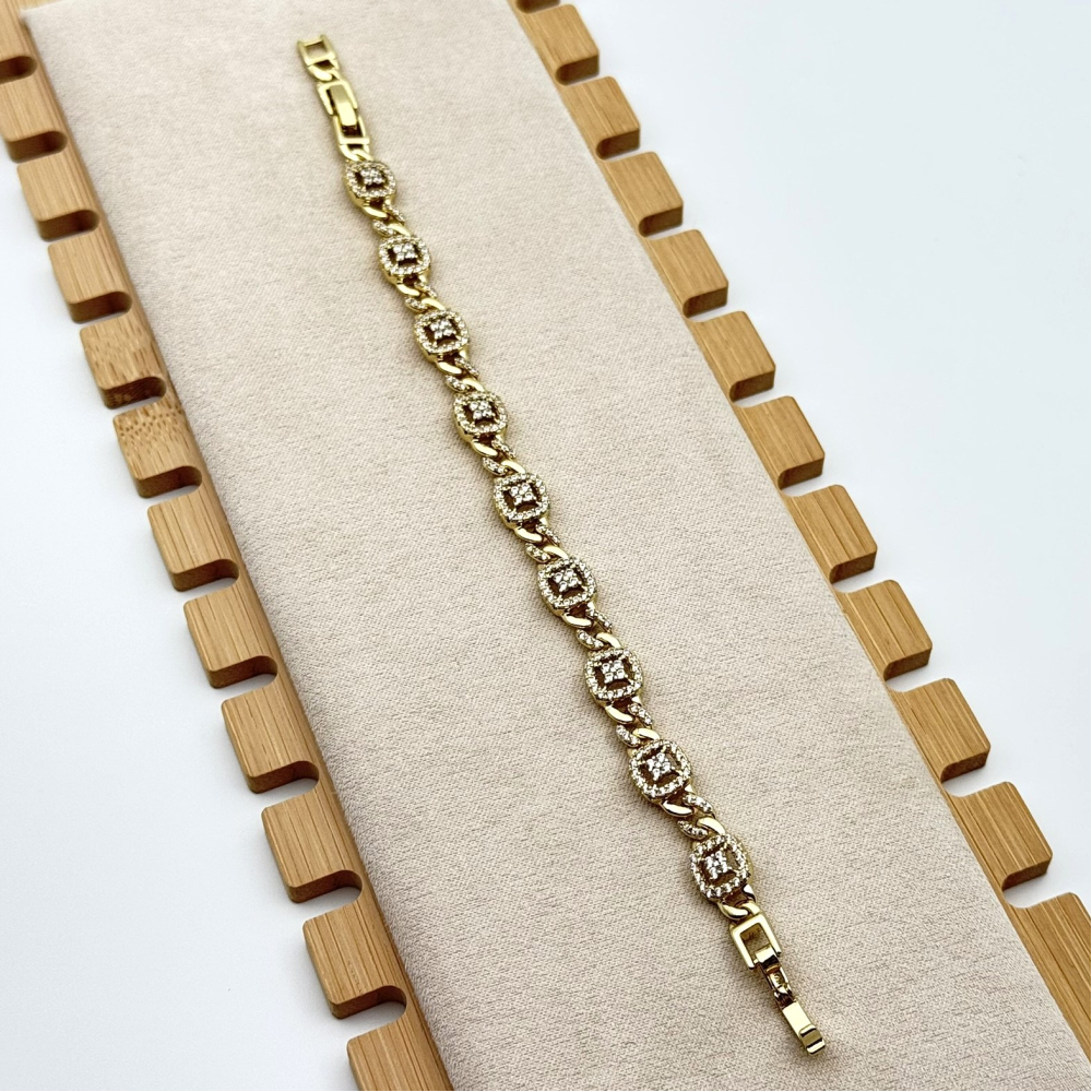 Bratara placata cu aur 18k Bratara placata cu aur 18k