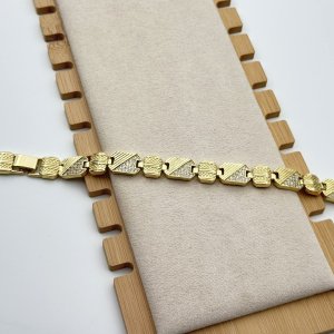Bratara placata cu aur 18k