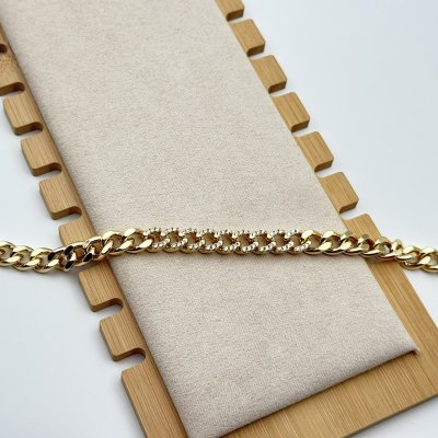 Bratara placata cu aur 18k