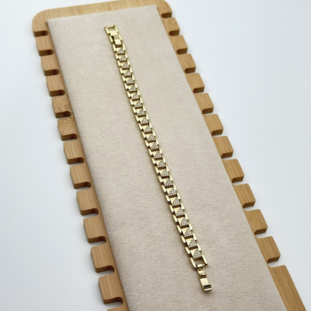 Bratara placata cu aur 18k