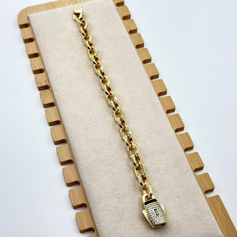 Bratara placata cu aur 18k Bratara placata cu aur 18k