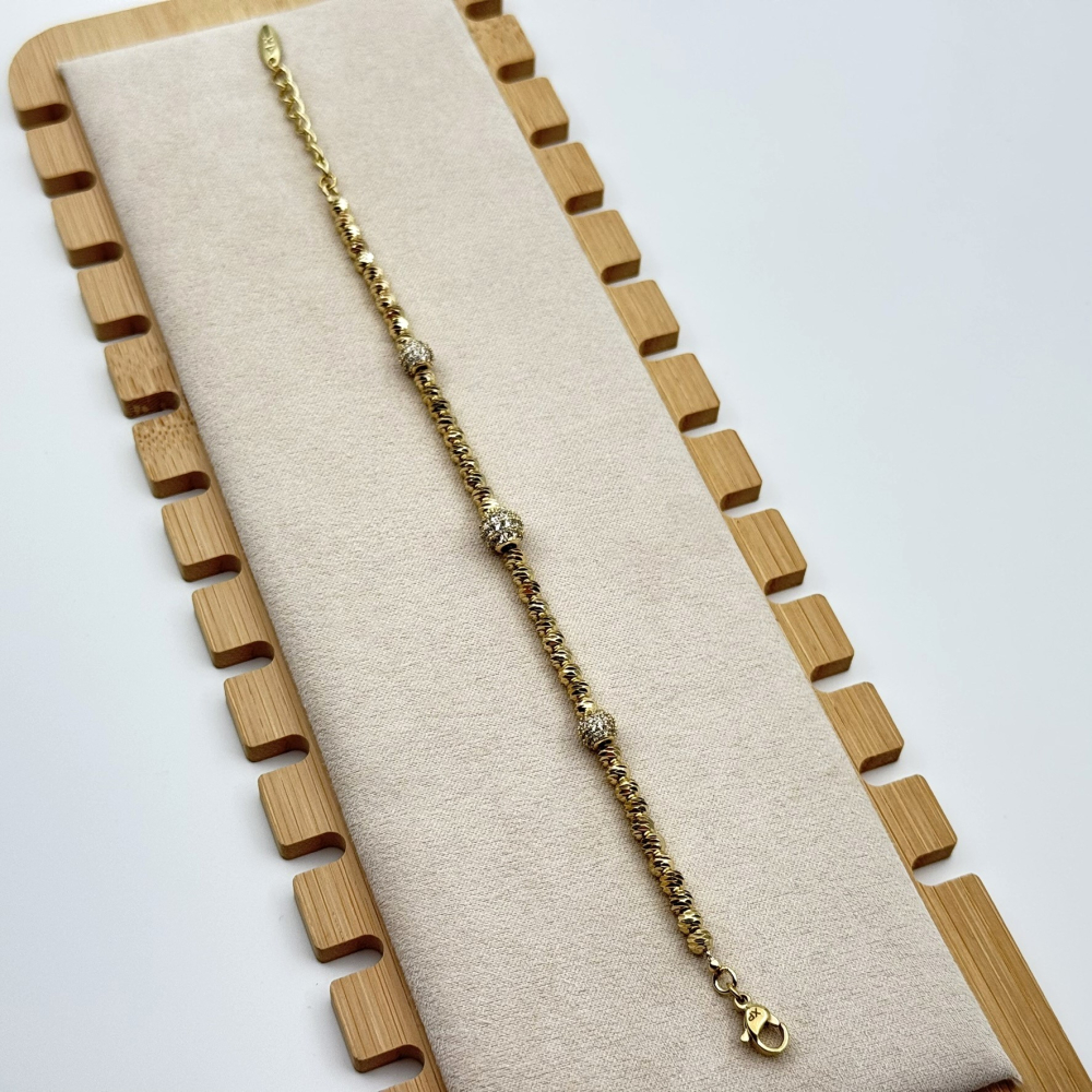 Bratara placata cu aur 18k Bratara placata cu aur 18k
