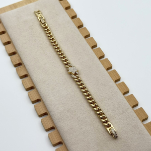 Bratara placata cu aur 18k