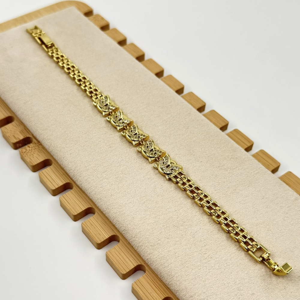 Bratara placata cu aur 18k