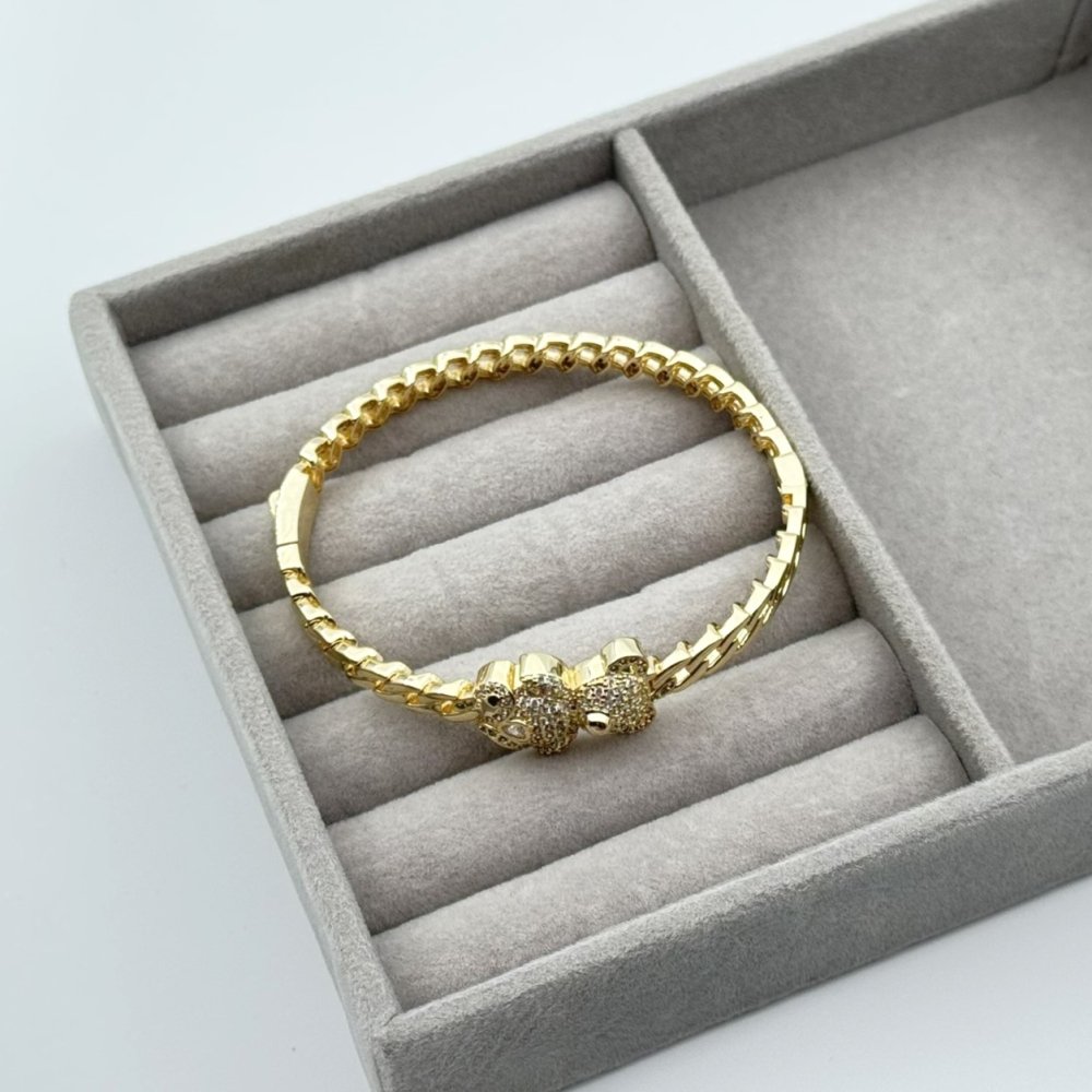 Bratara placata cu aur 18k