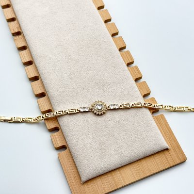 Bratara placata cu aur 18k