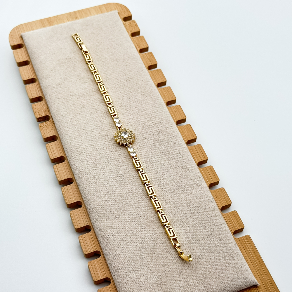 Bratara placata cu aur 18k