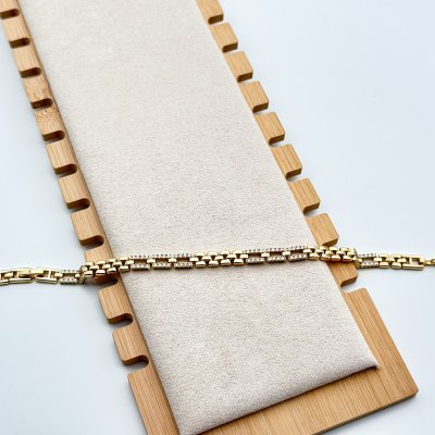 Bratara placata cu aur 18k