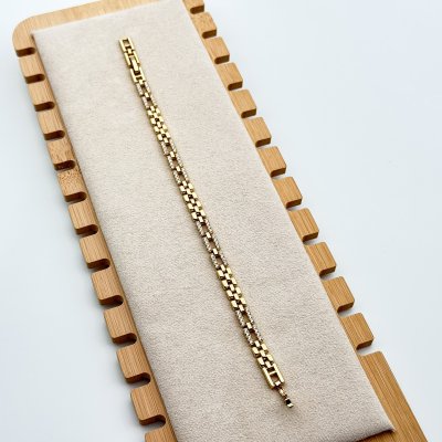 Bratara placata cu aur 18k