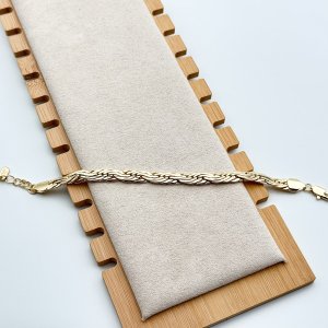 Bratara placata cu aur 18k